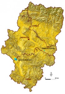 mapa de aragón