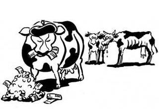 Las vacas que engordan