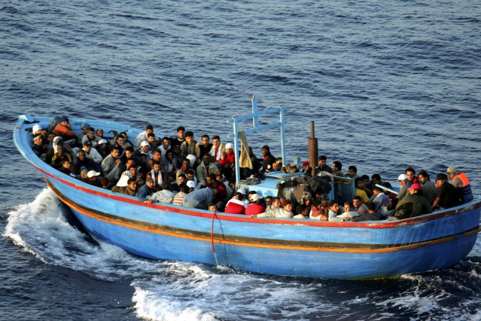 Italian Border Patrols Pick Up Boatloads Of Illegal Immigrants